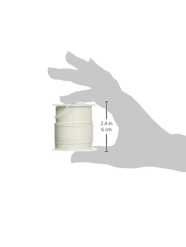 Miniatura 2 de Remington Industries 22ul1007strwhi UL100722AWG Alambre de Stranded Hook-up Calibre 300V 00253 diámetro longitud 100 Color blanco