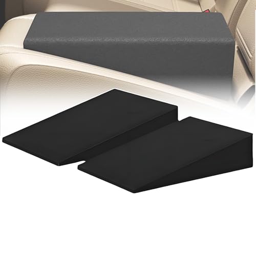 AKMSX 車中泊マット シートフラットクッション 段差解消70mm スペースクッション 車中泊グッズ 車中泊ベッド アウトドア キャンプマット 防災グッズ 車用品 35cm*37cm*高さ7cm 2点セット