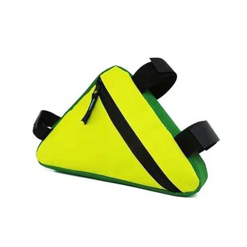 Set 2 Borse Bici M-Wave: Sottosella + Telaio Triangolo Rossi, Impermeabili, Rifrangenti