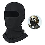 uinnossvc Sturmhaube Vollgesichtsmaske Balaclava Motorrad, Sturmhaube Motorrad, Skimaske, Motorradhelm Liner, Outdoor-Sonnenschutz Multifunktionsmaske für Fahrrad Bergsteigen Angeln