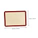Hemobllo 2pcs Non Stick Silicone Baking Mats Dough Rolling Sheets for Macarons Cookies and Pastry Making for All Food Types