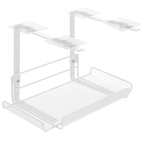 HOOTNEE Holder Under Desk Wire Organizer Rack Compact and Sturdy Design for Efficient Cable Storage for Home Office and Study Rooms