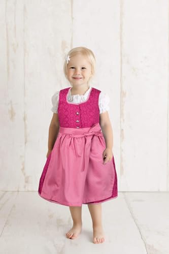 Robe costume traditionnel fille rose pour fêtes de famille Ramona Lippert - 3