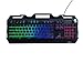 YINDIAO Mechanische Gaming-Tastatur Kabelgebunden – Schwarz, Metallgehäuse, RGB-Hintergrundbeleuchtung mit Helligkeitsregelung