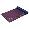 Gaiam Yoga Mat – Premium 6mm Print Extra Thick Non Slip Exercise & Fitness Mat for All Types of Yoga, Pilates & Floor Workouts (68″L x 24″W x 6mm Thick)