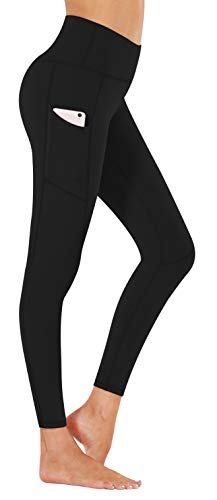 Image of Fengbay High Waist Yoga Pants, Pocket Yoga Pants Tummy Control Workout Running 4 Way Stretch Yoga Leggings
