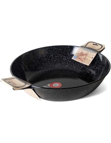 Garcima - Sarten Esmaltada Honda C/Asas 65 Cm Garcima - Sarten Esmaltada Honda C/Asas 65 Cm