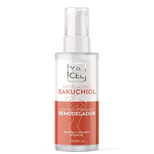 Yacel | Aceite Corporal Antiflacidez con Bakuchiol | Reafirmante, Tonificante y Regenerador | Con Centella Asiática BIO y 8 Aceites Botánicos | Piel Firme, Luminosa y Hidratada | 100 ml