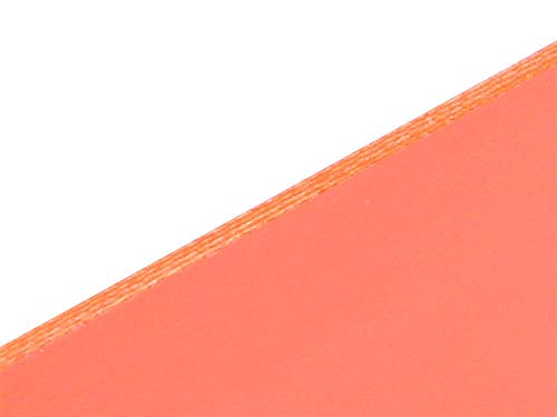 G10 - Material espaçador do cabo da faca - Laranja caçador - (.030)