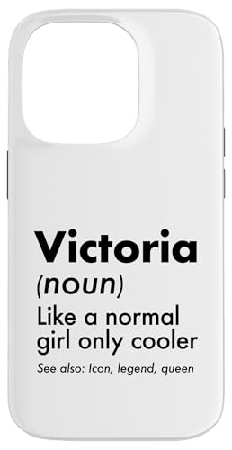 Victoria Like A Normal Girl Only Cooler Queen ���O �X�}�z�P�[�X iPhone 14 Pro �p