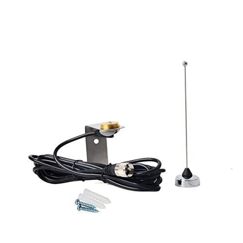 Antenne UHF de 70 cm avec câble RG-58 de 4 m pour résoudre les pertes de signal