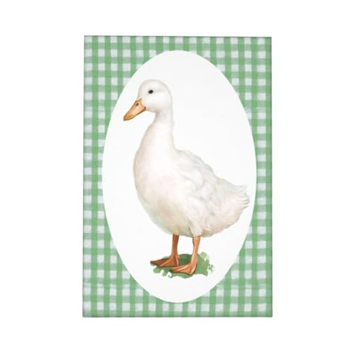 Cuadro de pato blanco 30x45 cm para dar un toque estético y acogedor a tu dormitorio 7