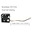 TwinkleBay 40x20mm Cooling Fan, Replacement for Brushless DC EFB0412VHD Cooling Fan High Speed Ball Bearing DC 12V, 40mm x 20mm (Pack of 2)