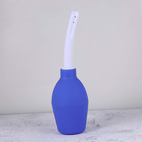 Amosfun — Lâmpada de enema para irrigador anal para enema, ducha anal, formato de arco macio, lâmpad