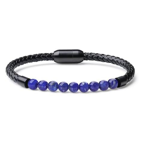 Bracelet COAI Lapis Lazuli Cuir Cover