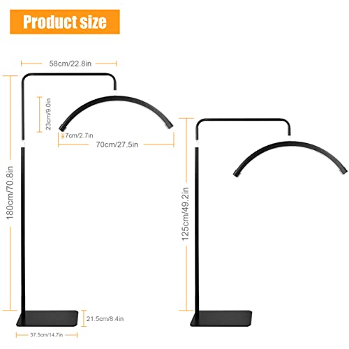 FOSOTO Lash Light Lamp Lampada da terra a LED per