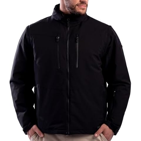 SCOTTeVEST Revolution Plus - 26 Pockets - Travel Clothing, Pickpocket Proof,Black,Medium Cover