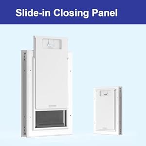 3-Flap-Aluminum-Trim-Pet-Door-for-Exterior-Door-with-Wood-Inspired-Elegance-Most-Energy-Efficient-Dog-Door-Robust-Metal-Construction-Size-Medium - Cucciolini Doodles   3-Flap-Aluminum-Trim-Pet-Door-for-Exterior-Door-with-Wood-Inspired-Elegance-Most-Energy-Efficient-Dog-Door-Robust-Metal-Construction-Size-Medium