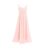 Mädchen Chiffon Prinzessin Blumenmädchen Kleid Größen 104-164.