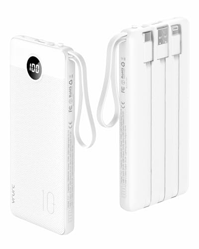 image for VRURC Power Bank for iPhone, 22.5W Fast Charging Phone Charge with Bui
