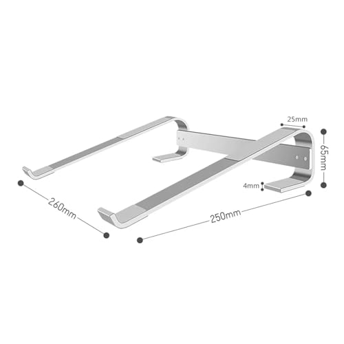 Refroidisseur support for ordinateur portable anti-dérapant Silver et accessoires de bureau PC - 5