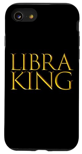 Libra King Top Birthday Gift For October Bday Libra Men �X�}�z�P�[�X iPhone SE (2020) / 7 / 8 �p