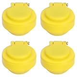 4pcs Eye Wash Spray Head Eyewash Station Spray Nozzle Replacement for Factory Laboratory