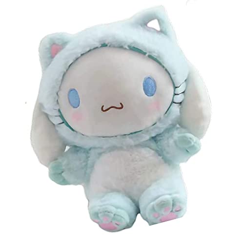 Dexcer 8" Plush Toys Strawberry Dog Plush Doll Cartoon My Melody Figure Stuffed Dolls Cosplay Cat Plush Toys Cinnamoroll For Girls Children Fans Birthday Decoration, Blue #TOP21