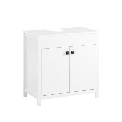 SoBuy Waschbeckenunterschrank Badezimmer Schrank Unterschrank Waschtisch Badezimmerschrank...