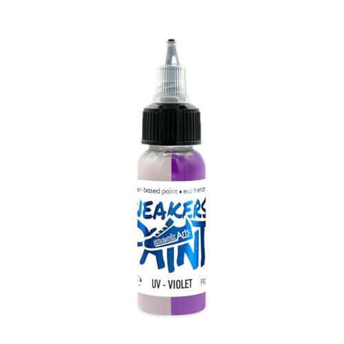 SneakArts Pintura UV para Cuero - Violeta - 30ml