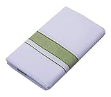 Kolakeer™ Men's Rich Cotton Dhoti with Canal Kara Border - 3.6 Mtrs/Double Layer South Indian Kerala Veshti...
