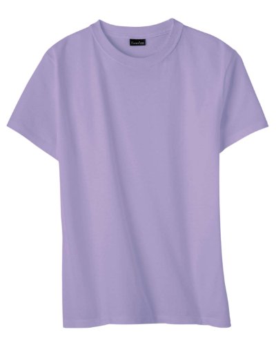 Image of Hanes Women's Perfect-T Crewneck T-Shirt, Lightweight Cotton Short Sleeve Tee for Women
