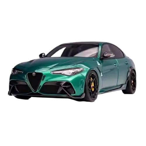 Alpha GTA 1:18 en alliage miniature verte de collection