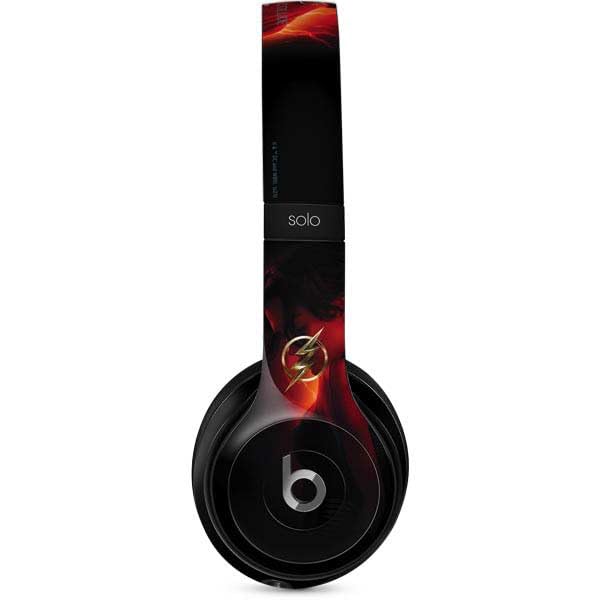 Skinit Decal Audio Skin Compatible with Beats Solo 2 Wired - Officially Licensed Warner Bros The Flash Movie: Supergirl Poster Design