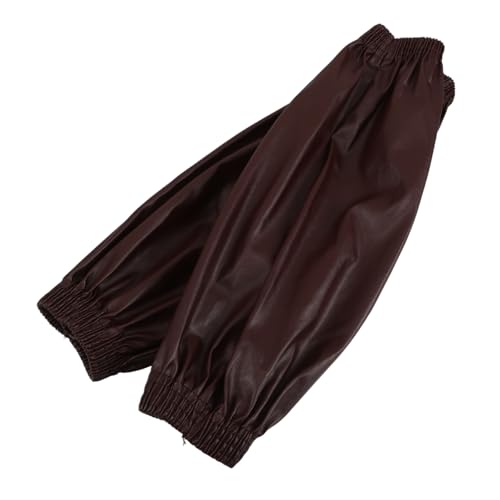 Baluue Protectores de Brazos Impermeables y Antiaceite PU Mangas Largas Reforzadas para Cocina Lavado de Coches y Tareas Domésticas Cómodo y Duradero para Hombres y Mujeres