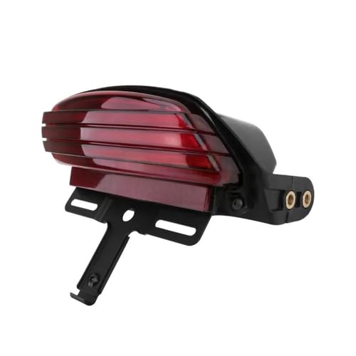 Feu de stop arrière à LED moto pour Dyna Fat Bob et Softail 2006-2015 avec support plaque