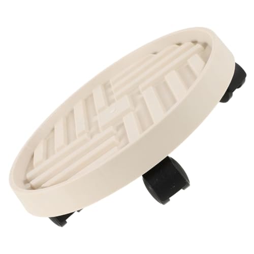 Hemoton Rolling Plant Tray with Wheels Movable Indoor Plant Holder Durable Plant Dolly for Easy Transport and Cleaning for Flower Pots and Garden Use