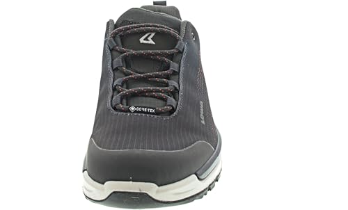LOWA Damen Wanderschuhe Zirrox GTX Lo 320516 Steel Blue/Mandarin 41