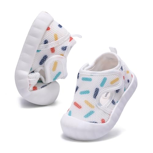 Baby Summer Sandals Breathable Mesh Rubber Sole Non-Slip Outdoor Shoes for Boys and Girls 9-30 Months3