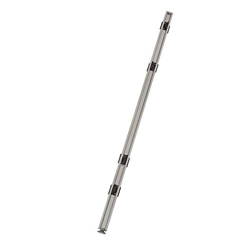GOF 5ft / 60" H X-Post, Office Partition Connectors: L-Post, T-Post, X-Post, Wall Mount Intended to use Full Fabric or Partial Glass Series, Connector only