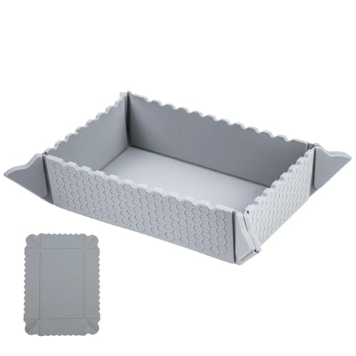 Camping Bowl - Magnetic Foldable Fruit Plate, Silicone Charcuterie Container | Portable Tableware For Outdoor Activities, Easy-to-Store Camping Dishware, Compact Fruit Plate, Convenient Camping Setup