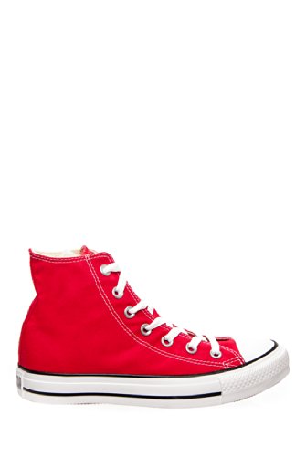 Image of Converse Chuck Taylor All Star Seasonal Canvas High Top Sneakers Red White Mens 9
