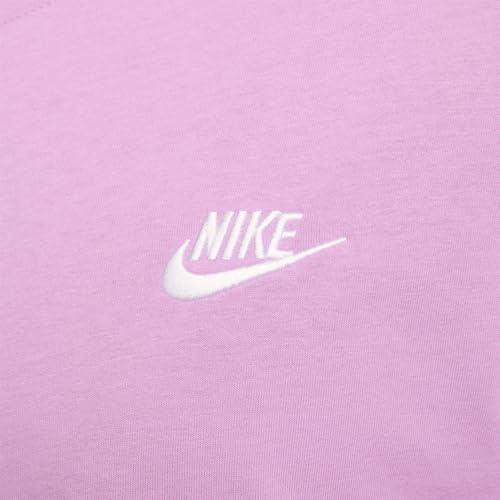 Nike Herren M NSW Club Tee T-Shirt, Violet Shock, XS