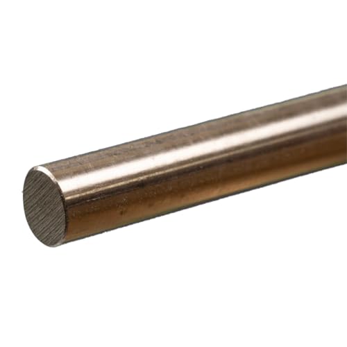 K&amp;S Precision Metals Round Stainless Steel Rod 87145 – 7/16" OD x 12" Long – Construction, Automotive, DIY Applications, Made in USA, 1 Rod