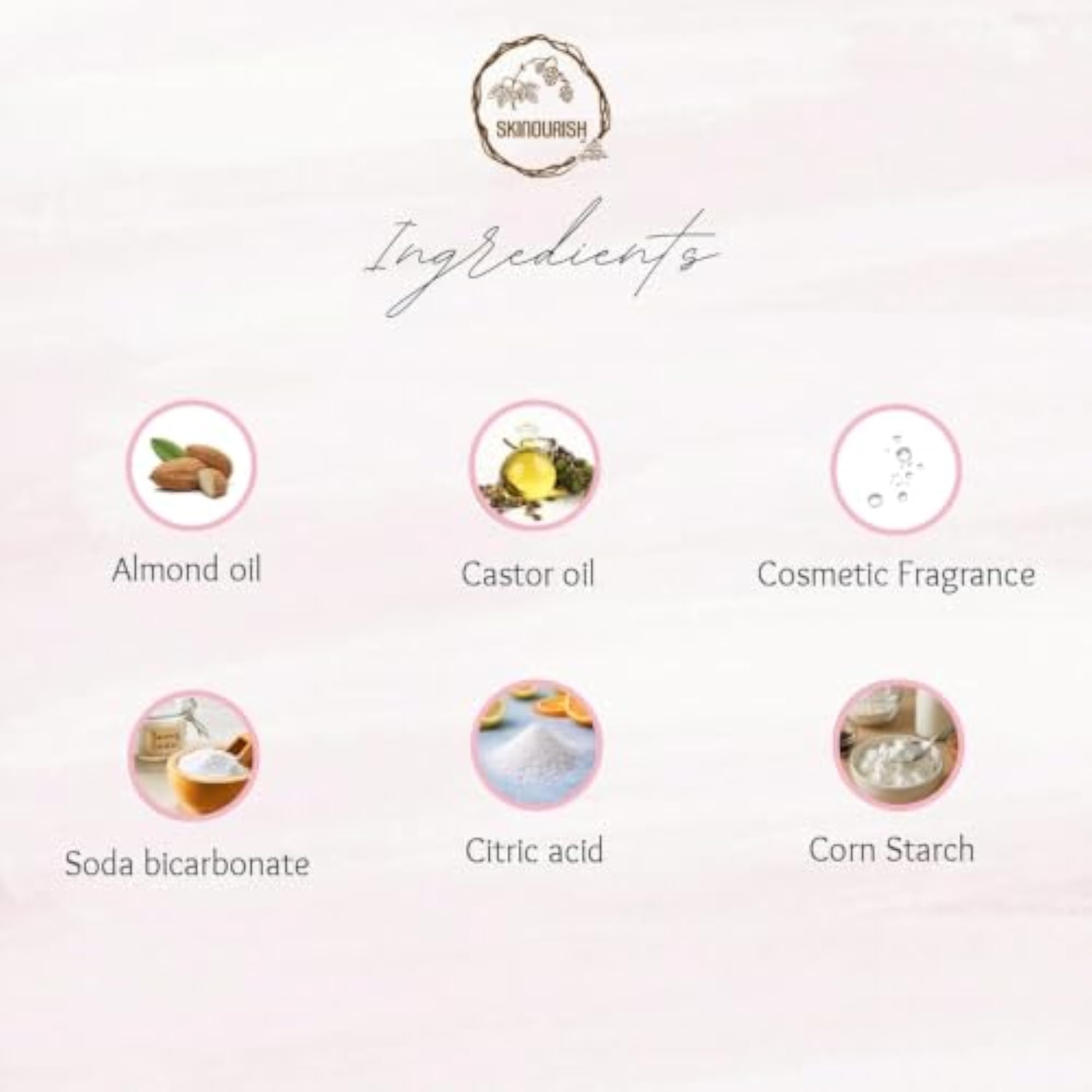 Luxury Handmade Bath Bomb Set with Dried Rose Petals