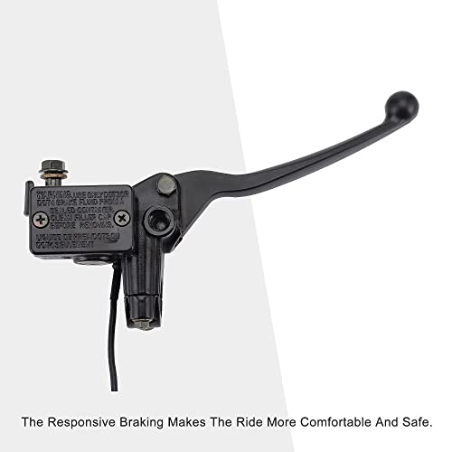 Goofit Right Hand Hydraulic Brake Master Cylinder Brake Lever Replacement For 50Cc 70Cc 90Cc 110Cc 125Cc 150Cc 200Cc 250Cc Taotao Kazuma Eton Baja Ssr Atv Dirt Bike #TOP3
