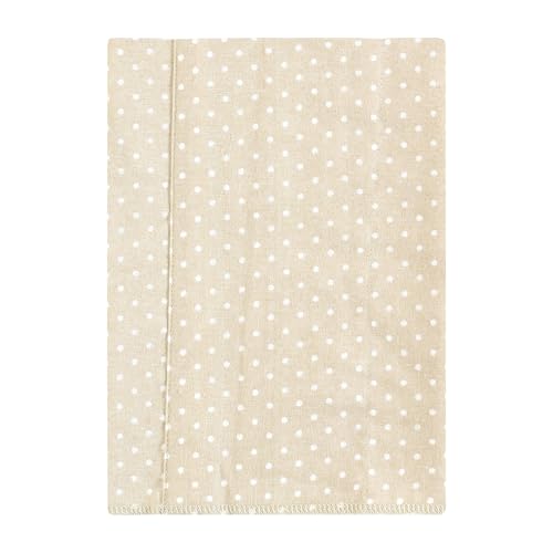 Image of Hudson Baby Unisex Baby Flannel Burp Cloth 7pk, Pink Taupe Bear, One Size