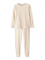 Name IT Mädchen Nkfnightset Flower Noos, Turtledove, 146-152 EU