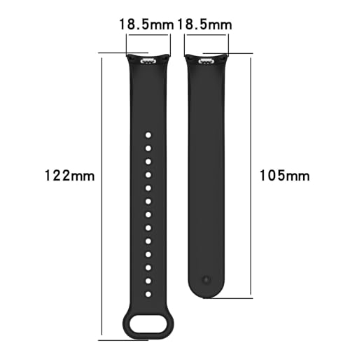 Pulseira Correa Xiaomi MiBand 8 souple contre la sueur