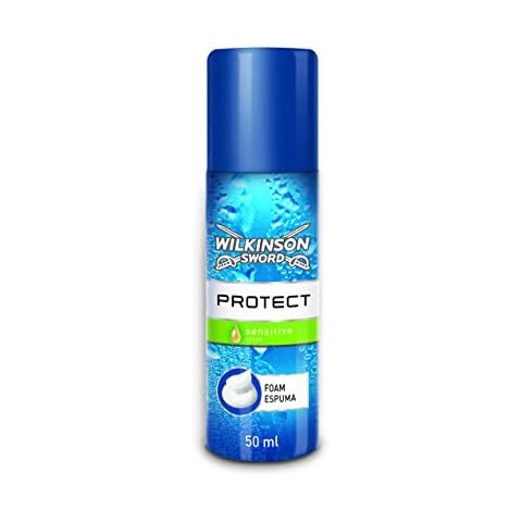 Wilkinson Sword Barbería - Espuma de Afeitar de Viaje para Piel Sensible Cover